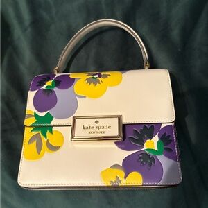 Kate Spade White Reegan Pansy